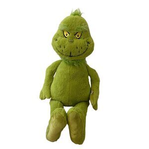 Aurora Whimsical Dr. Seuss Jumbo Grinch Stuffed Animal 32"